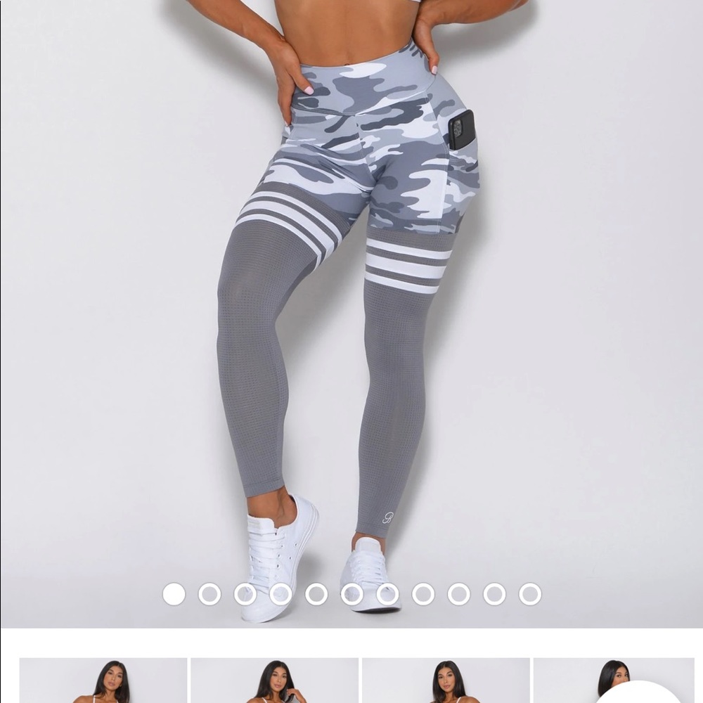 Bombshell leggings pocket thigh highs